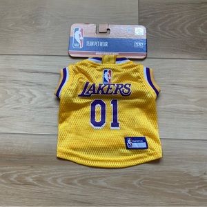 NBA Officially licensed Los Angeles Lakers Pet Jersey